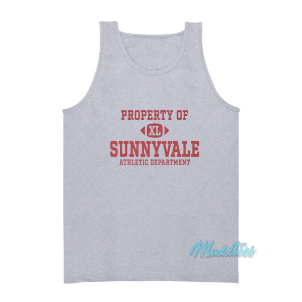 Property Of Sunnyvale Athletic Department Tank Top