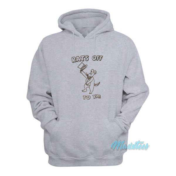 Rats Off To Ya Tim And Eric Hoodie