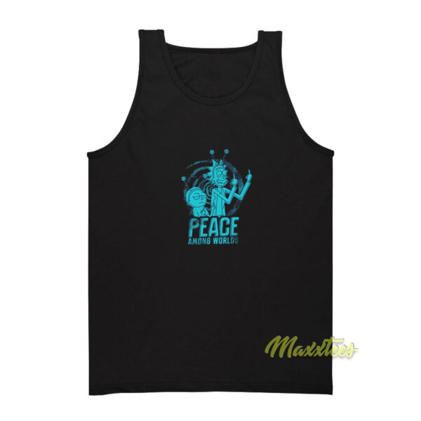 Rick and Morty Peace Among Worlds Tank Top