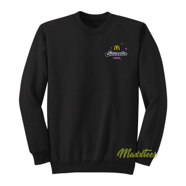 Saweetie McDonalds Crew Sweatshirt
