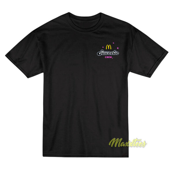 Saweetie McDonalds Crew T-Shirt