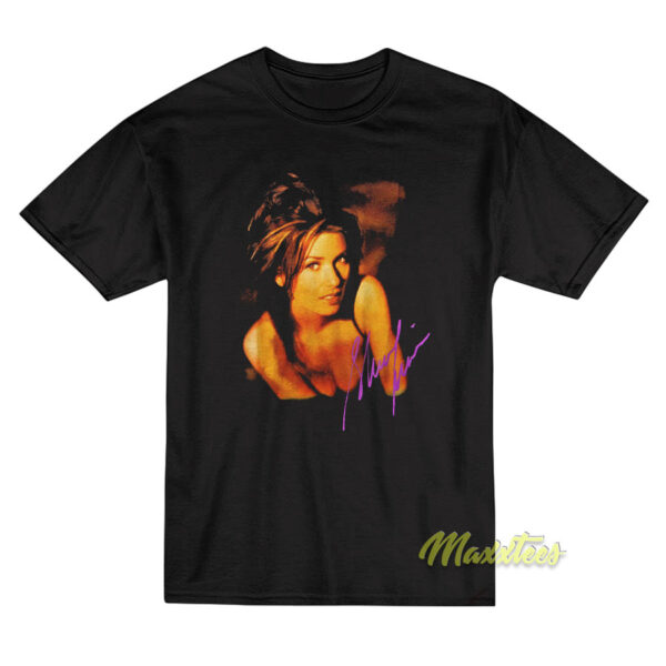 Shania Twain Sepia Vintage T-Shirt
