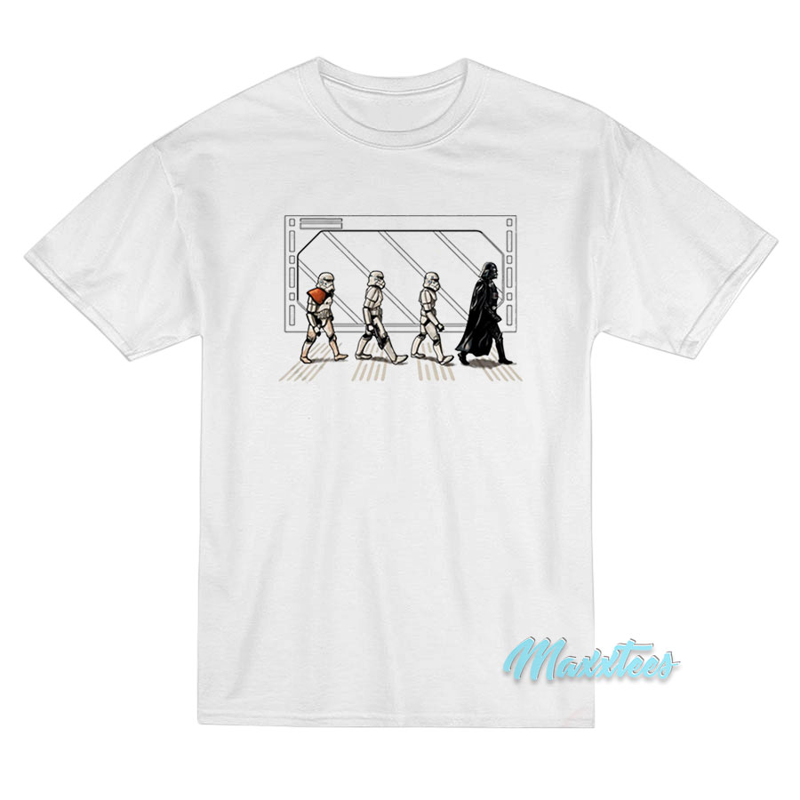 Star Wars Beatles Road Abbey T-Shirt