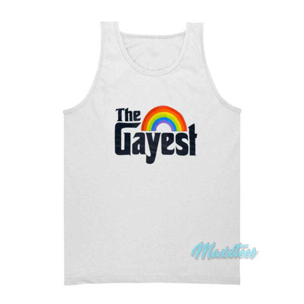 The Gayest Rainbow Tank Top