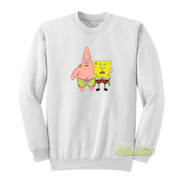 The Spongebutt Squarehead and Beavrick Sweatshirt