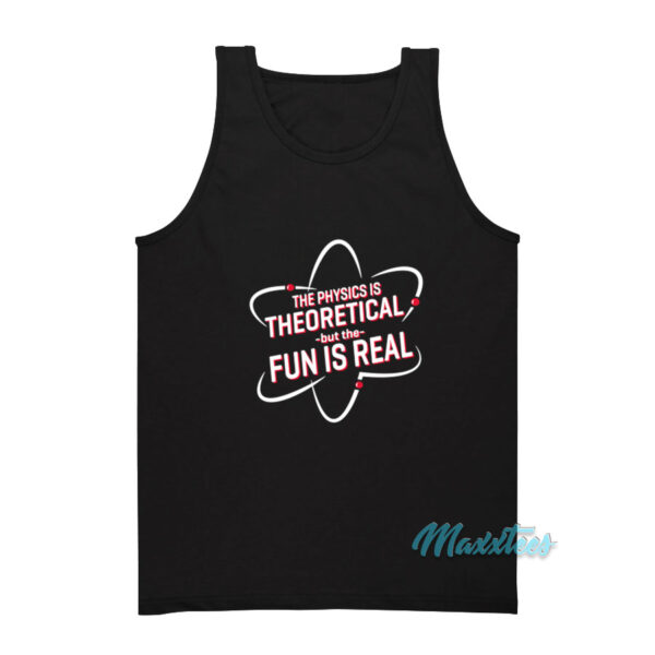 The Physics Is Theoretical Tom Holland Spider-Man Tank Top