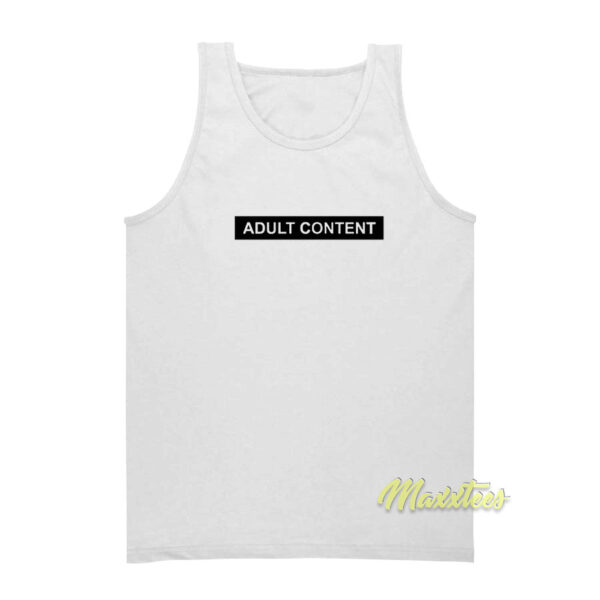 Adult Content Tank Top