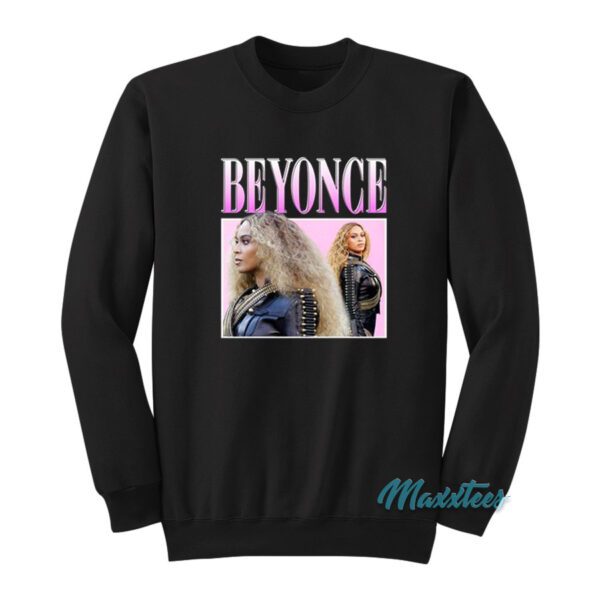 Beyonce Photo Super Bowl Sweatshirt