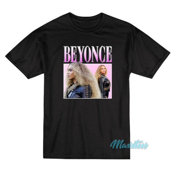 Beyonce Photo Super Bowl T-Shirt