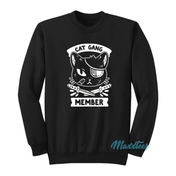 Cat Gang Member Sweatshirt