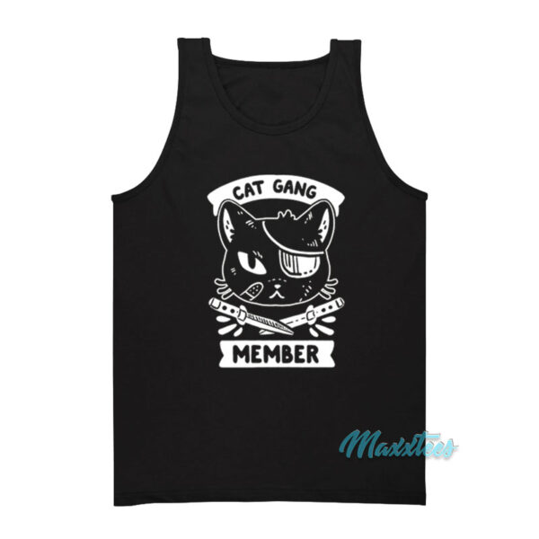 Cat Gang Member Tank Top