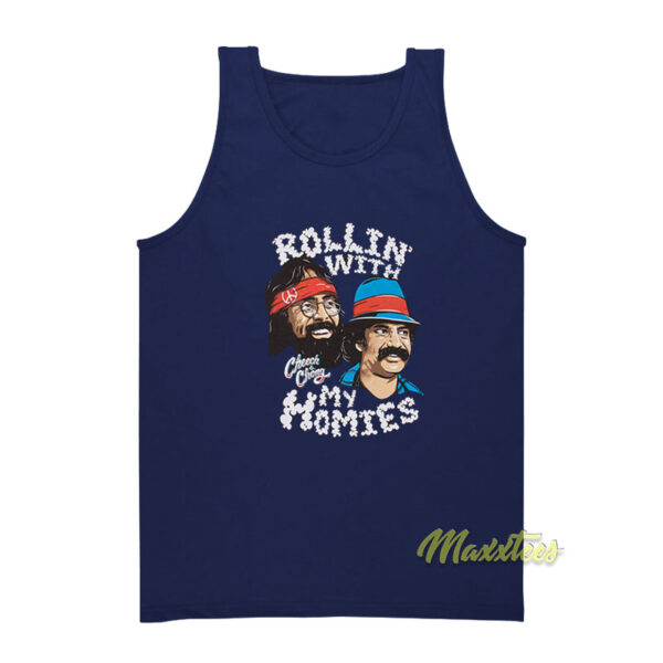Cheech and Chong Rolling With My Homies Tank Top