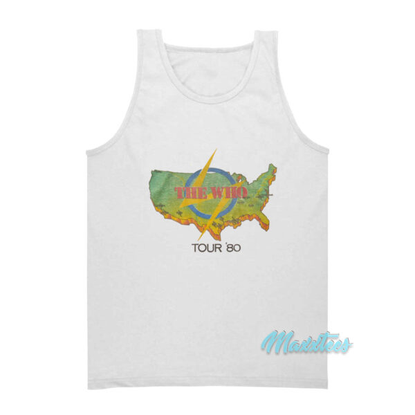 Harry Styles The Who US Tour 1980 Tank Top