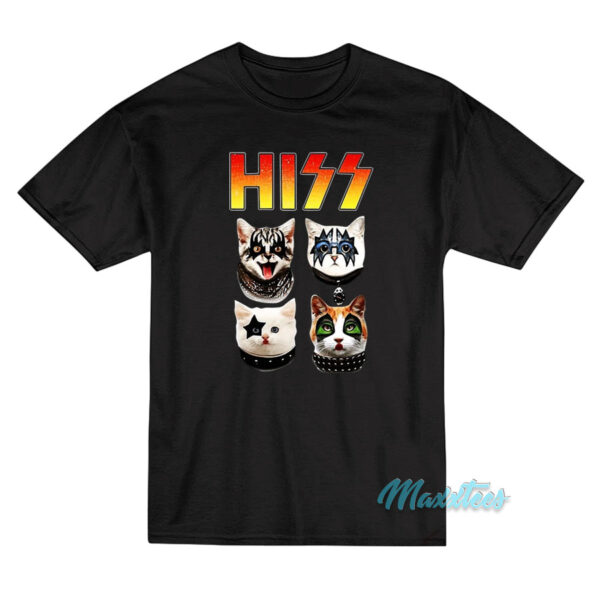 Hiss Kiss Cat T-Shirt