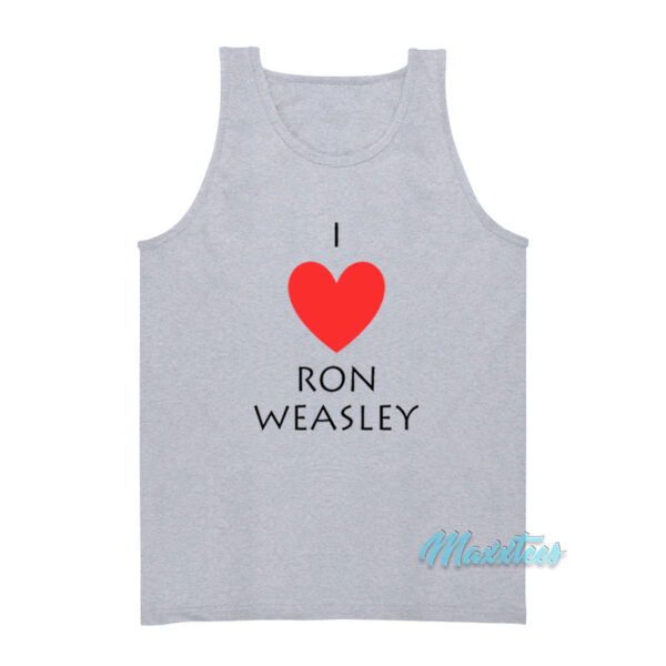 I Love Ron Weasley Tank Top