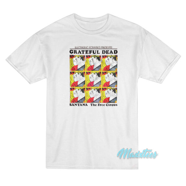 John Mayer Grateful Dead Santana T-Shirt