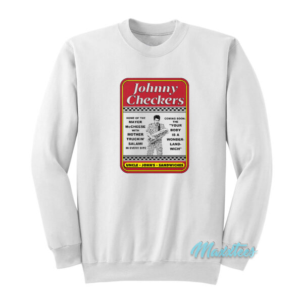 Johnny Checkers Sweatshirt
