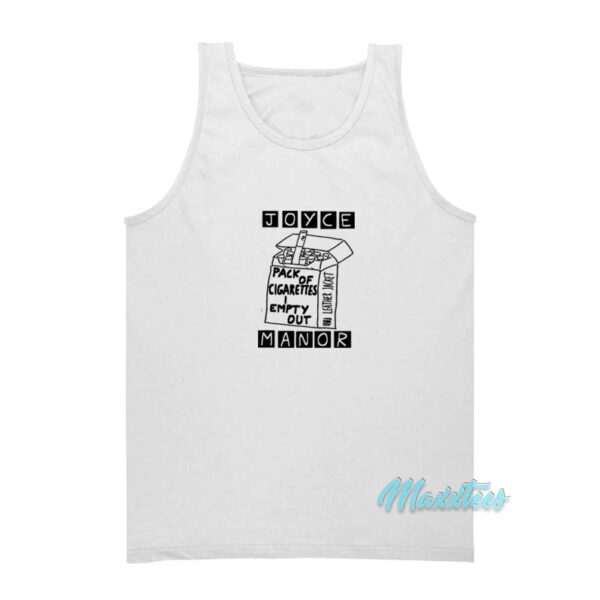 Joyce Manor Pack Of Cigarettes Tank Top