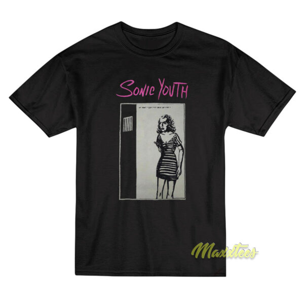 Kim Gordon Sonic Youth Vintage 1990 Concert T-Shirt