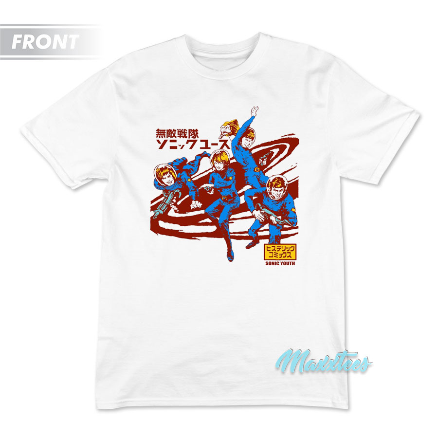 Kurt Cobain Sonic Youth Hysteric Astronaut T-Shirt - Maxxtees.com