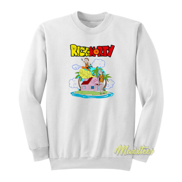 Rick and Morty Dragon Ball Z Sweatshirt
