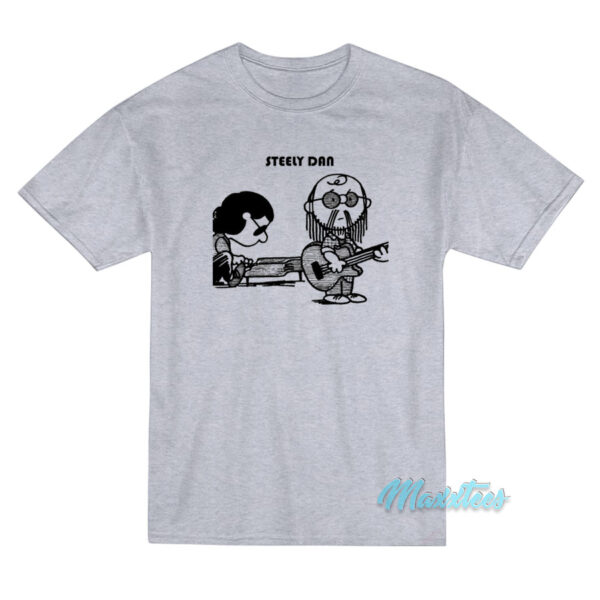 Steely Dan Peanuts Cartoon T-Shirt