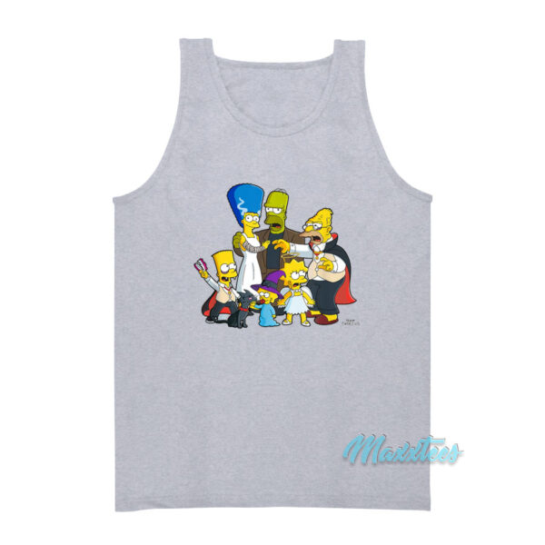 The Simpsons Family Treehouse Of Horror Tank Top