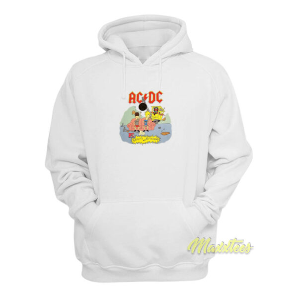 1996 Beavis and Butthead ACDC Mtv Hoodie