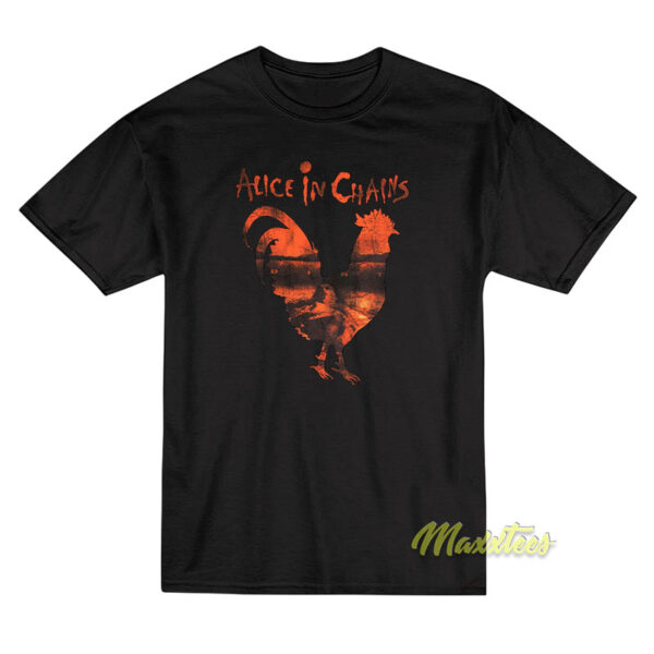 Alice In Chains Rooster T-Shirt