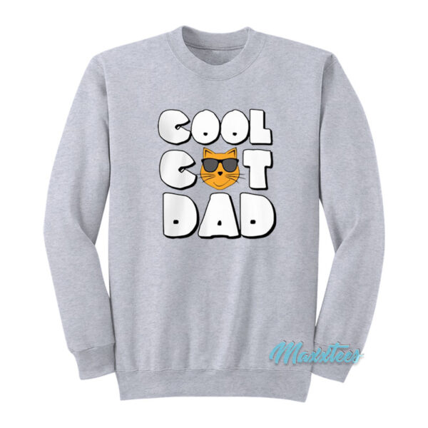 Cool Cat Dad Sweatshirt