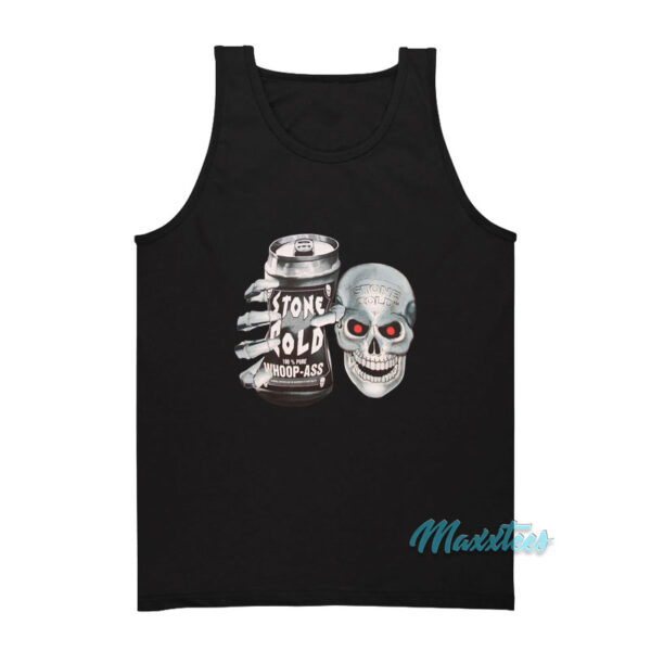 Drake Stone Cold 100% Pure Whoop Ass Skull Tank Top