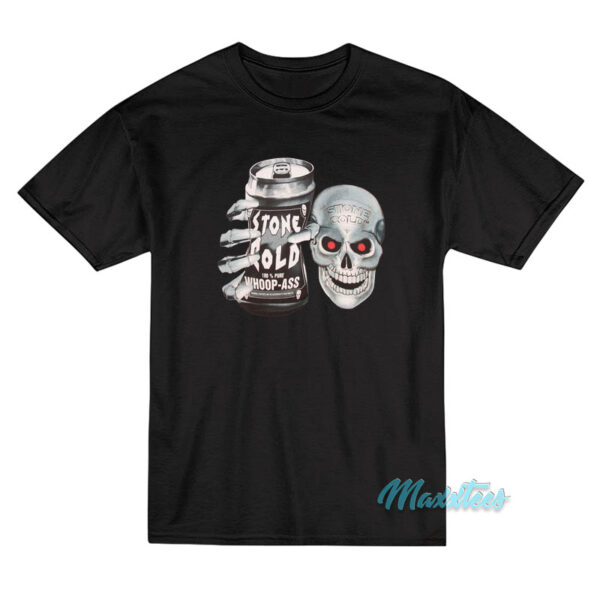 Drake Stone Cold 100% Pure Whoop Ass Skull T-Shirt