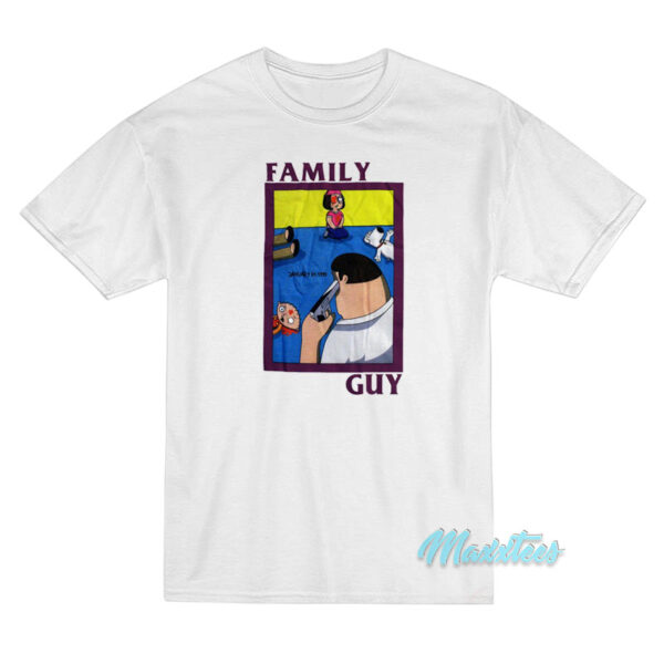 Family Guy Black Flag Family Man T-Shirt