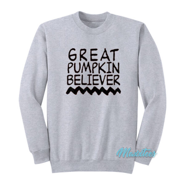Great Pumpkin Believer Halloween Peanuts Sweatshirt