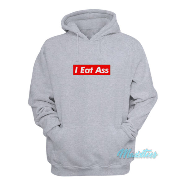 I Eat Ass Box Logo Hoodie