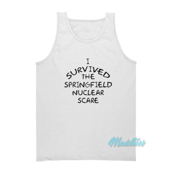 I Survived The Springfield Nuclear Scare Tank Top
