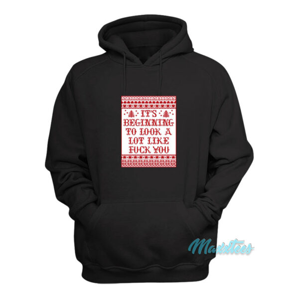 It's Beginning To Look A Lot Like Fuck You Hoodie