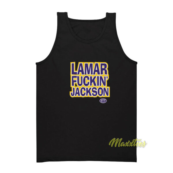 Lamar Fuckin Jackson Tank Top