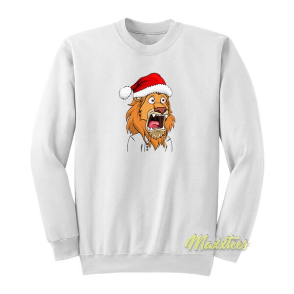 Lazy Lions NFT Christmas Sweatshirt