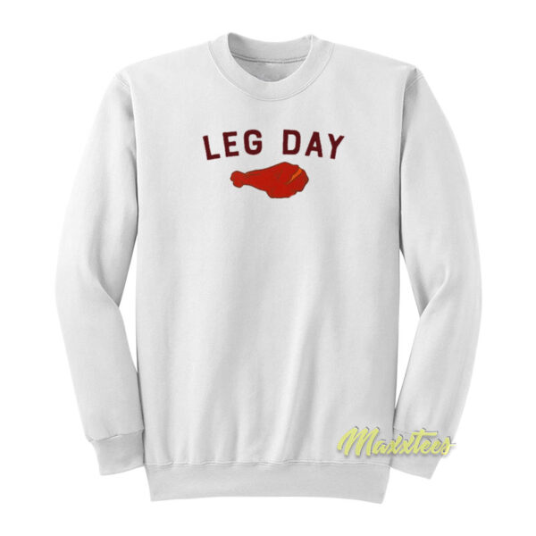 Leg Day Chicken Sweatshirt