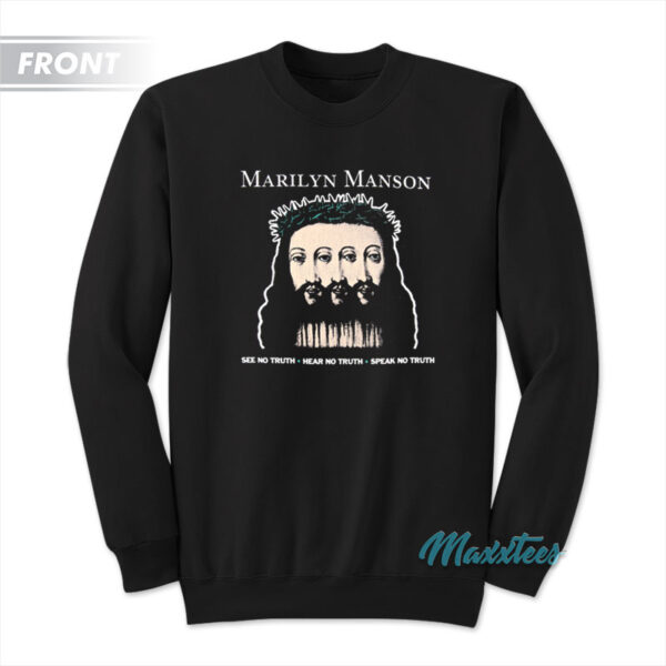 Marilyn Manson Believe Sweatshirt