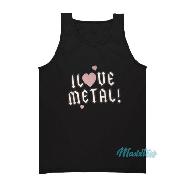 Megan Fox I Love Metal Tank Top