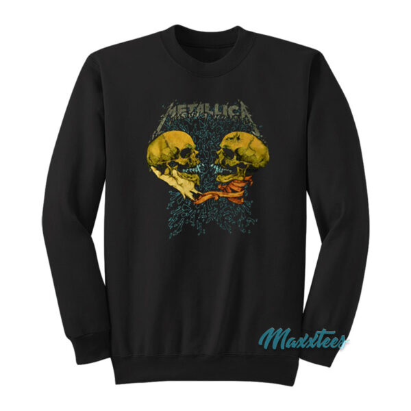 Metallica Two Skulls Sweatshirt