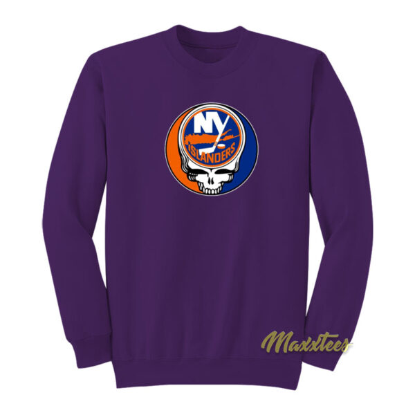 NHL Team New York Islander X Grateful Sweatshirt