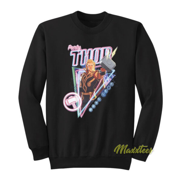 Party Thor What If Sweatshirt