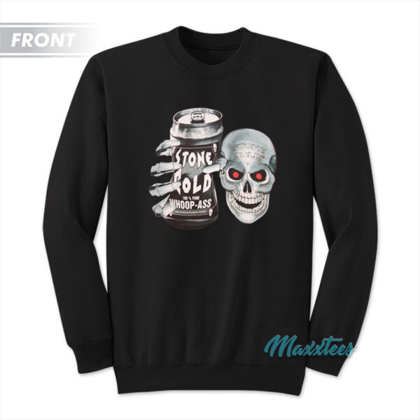 Stone Cold 100% Pure Whoop-Ass Skull Sweatshirt