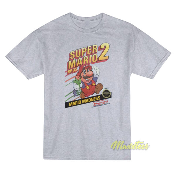 Super Mario Bros 2 Mario Madness T-Shirt