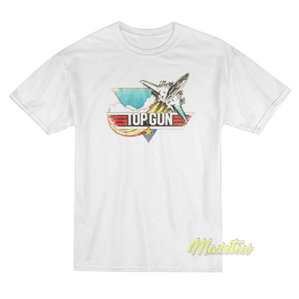 Top Gun Rocket Vintage 1986 T-Shirt