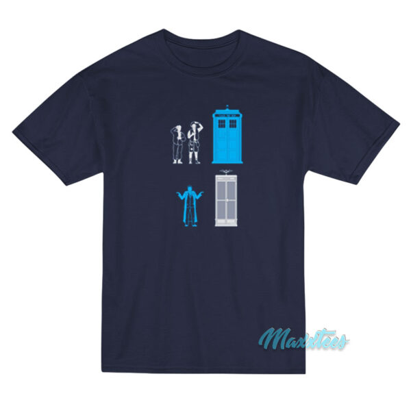 Doctor Who Bill And Ted Not My Time Machine T-Shirt