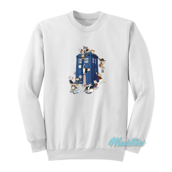 Doctor Who Doctor Mew Cat Sweatshirt